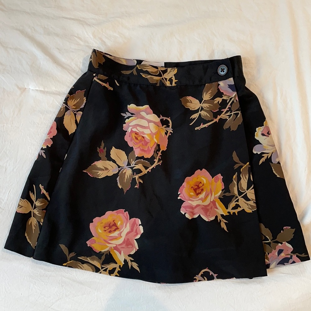 Vintage floral skort